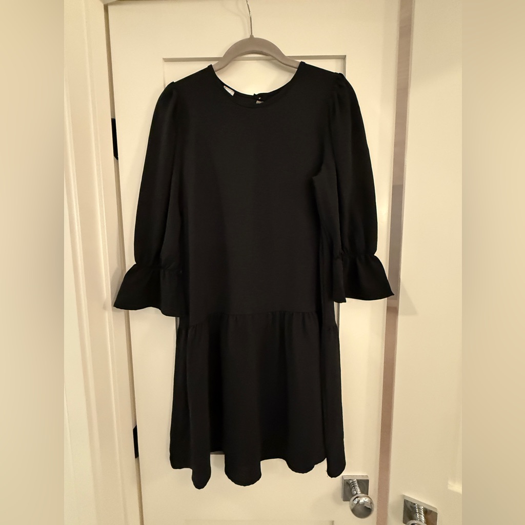 2hearts Black Drop Waist Dress - Size S